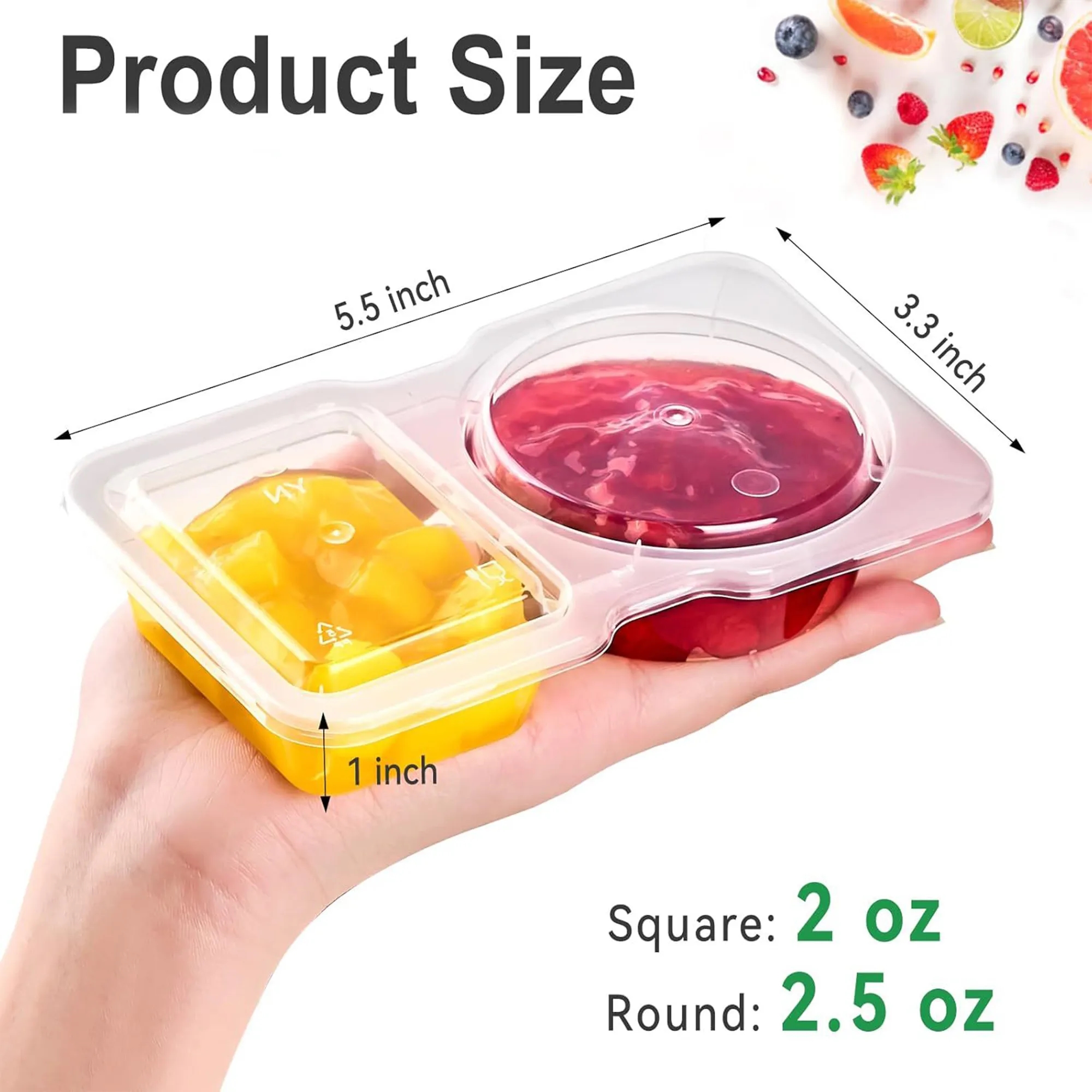 Sauce Container With Lid 3