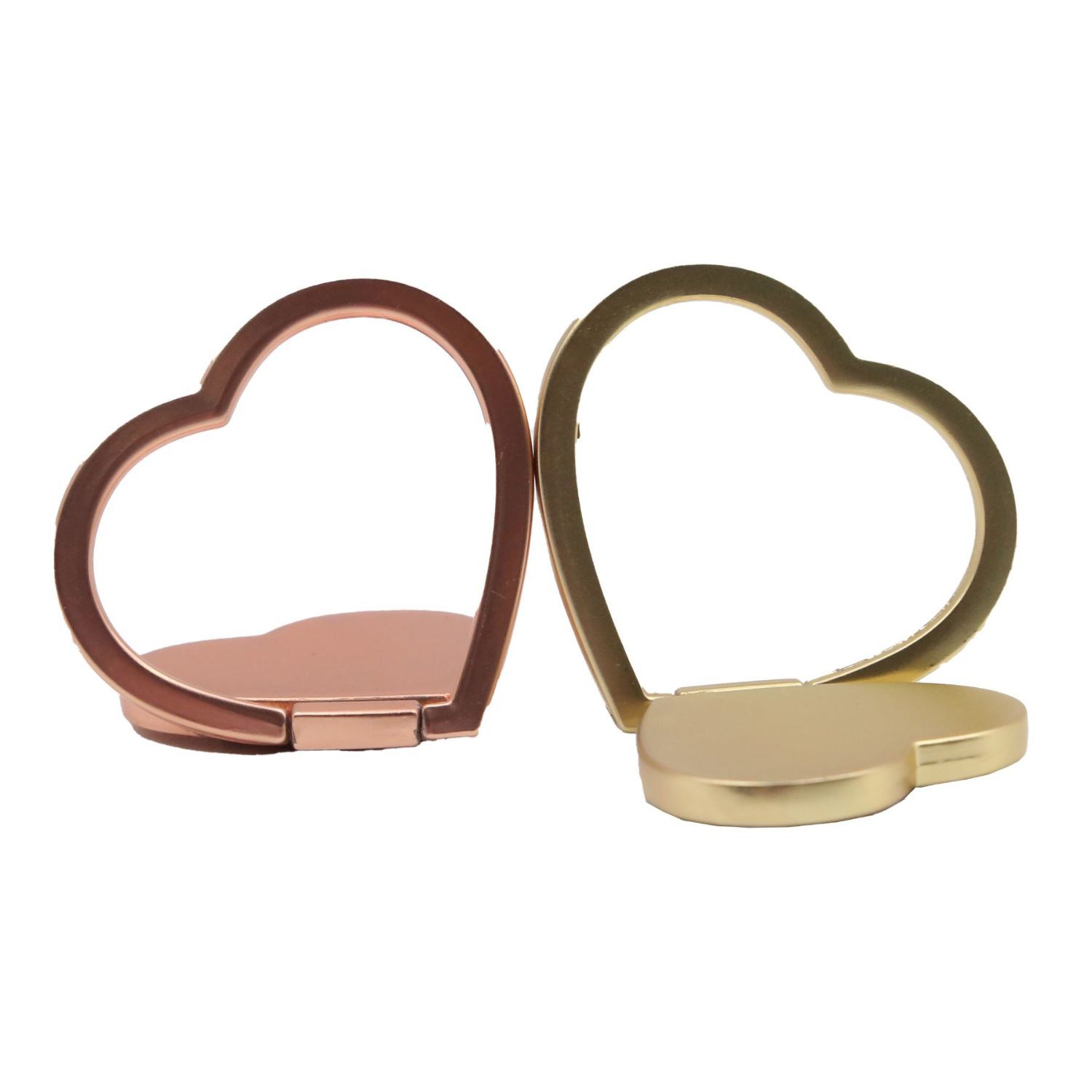 Heart Shaped Rotating Cell Phone Ring stand grip holder 3