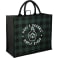 Buffalo Plaid Printed Jute Tote 45