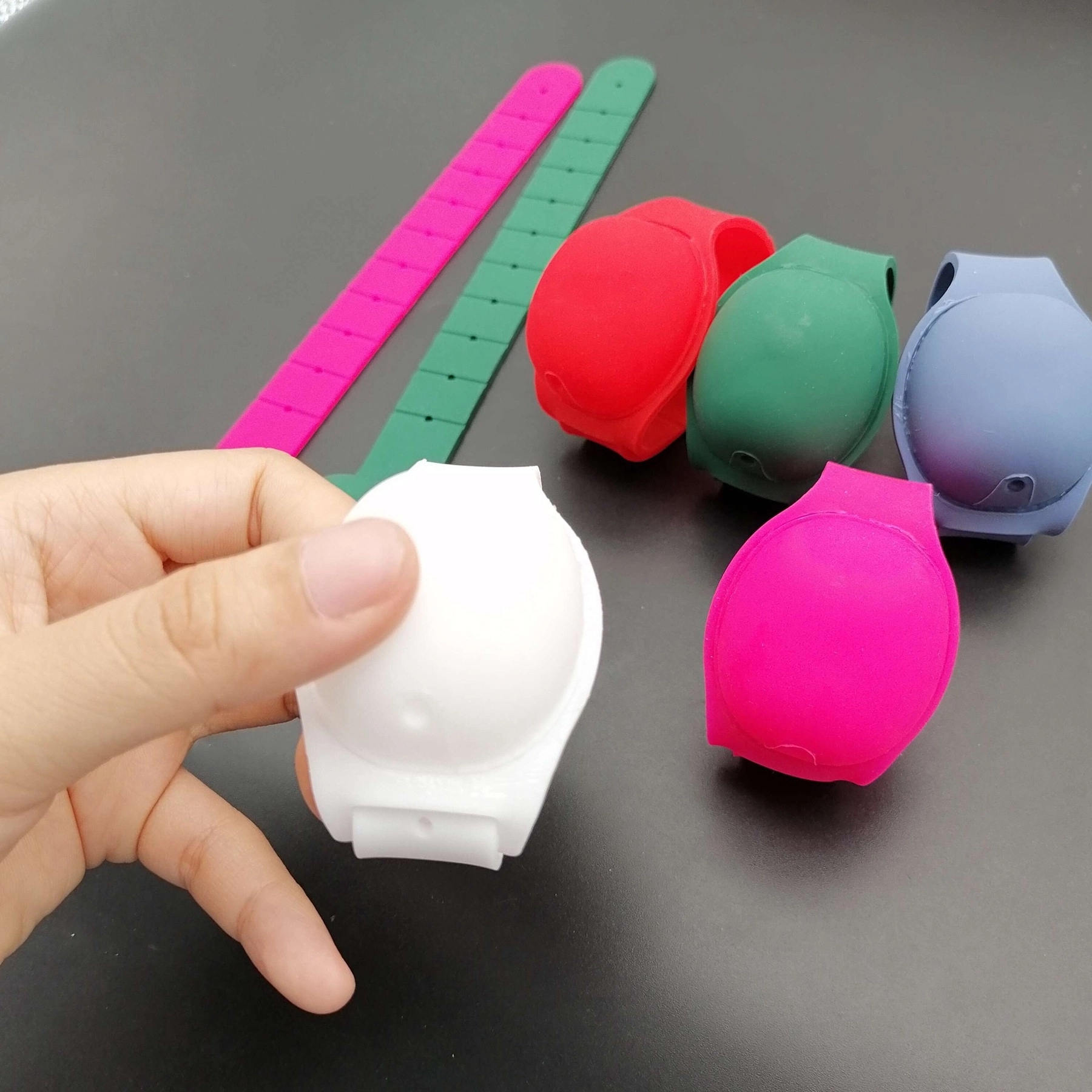 Silicone Sanitizer Wristband 2