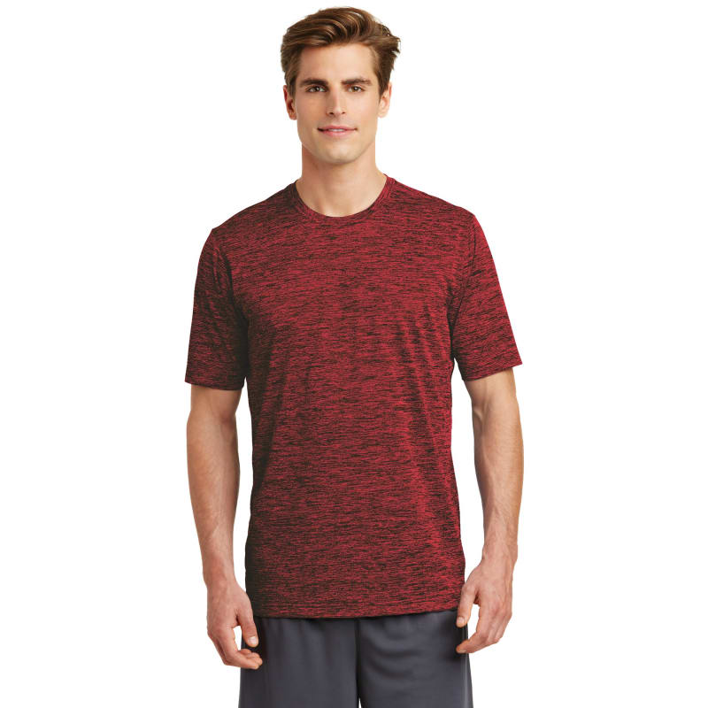 Sport-Tek PosiCharge Electric Heather Tee. 29