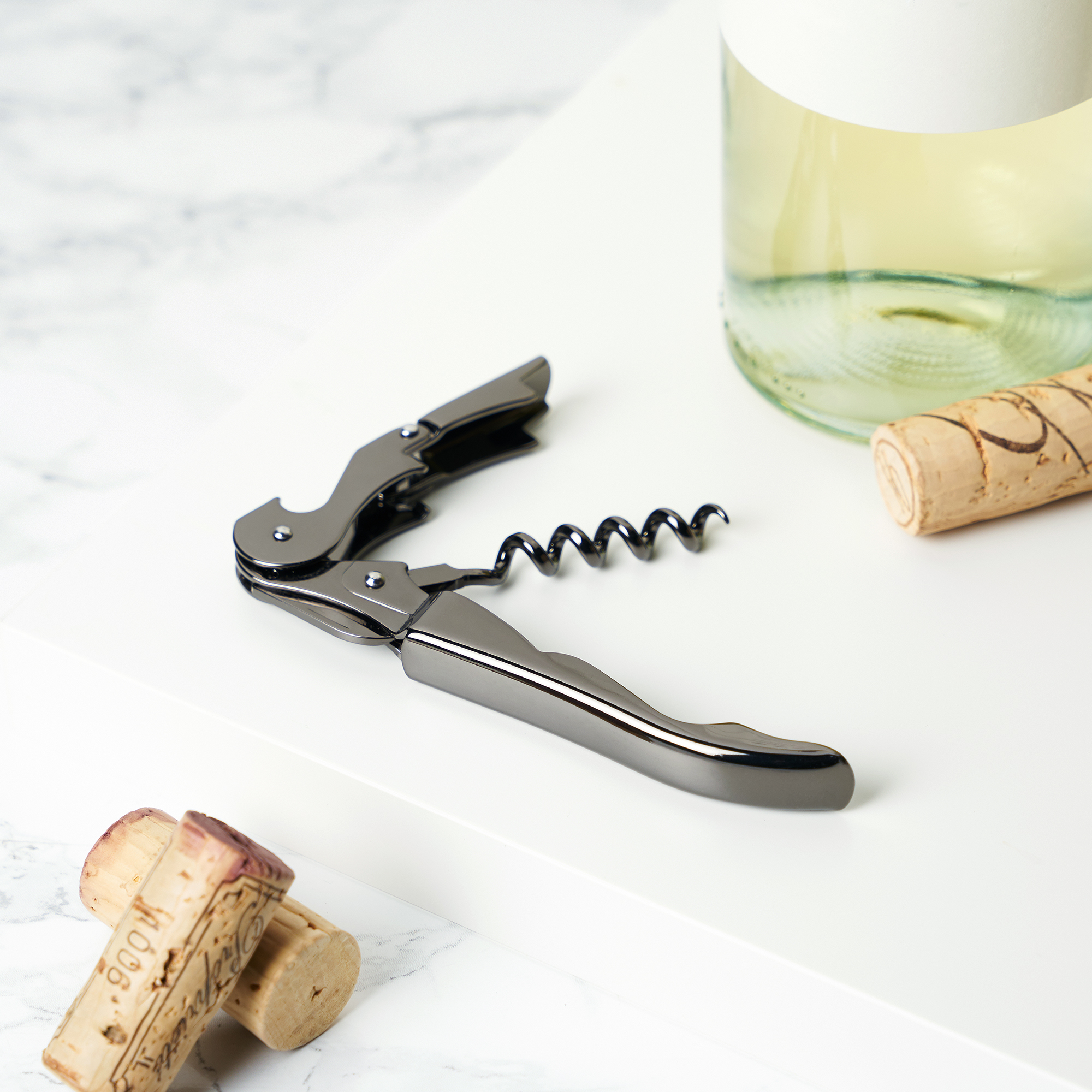 Viski® Signature Double Hinged Corkscrew 27