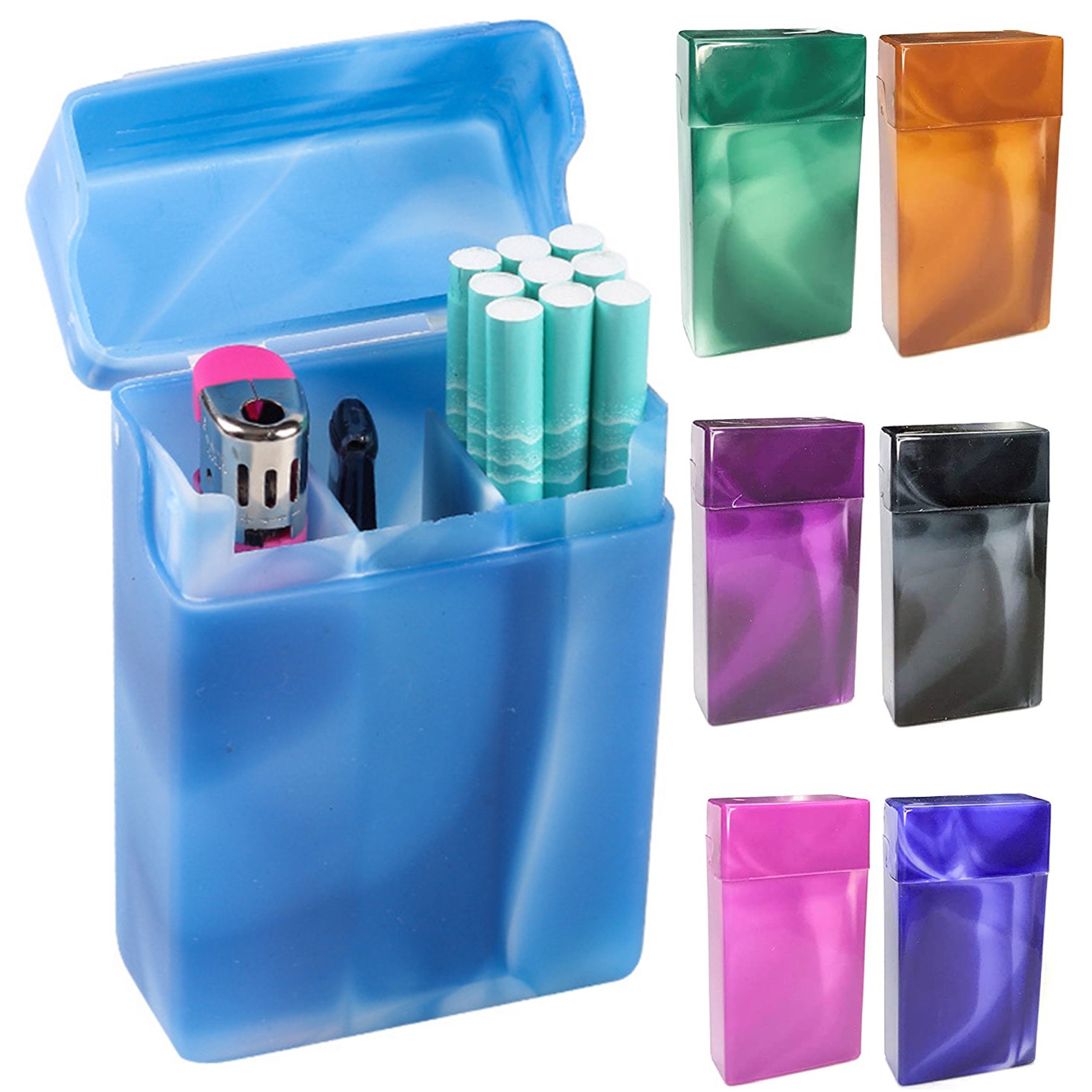 Marbled Color Cigarette Case Box 3