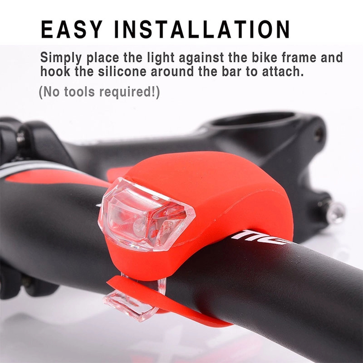 Bicycle Light Front and Rear Silicone LED Bike 5