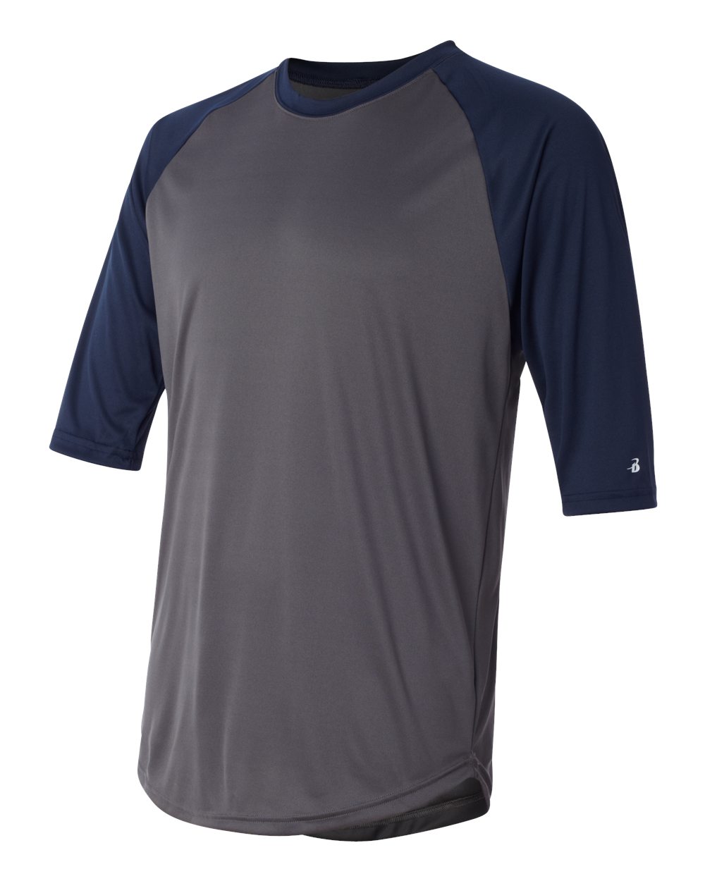 Men's B-Core Three-Quarter Sleeve Baseball T-Shirt - 4133 10