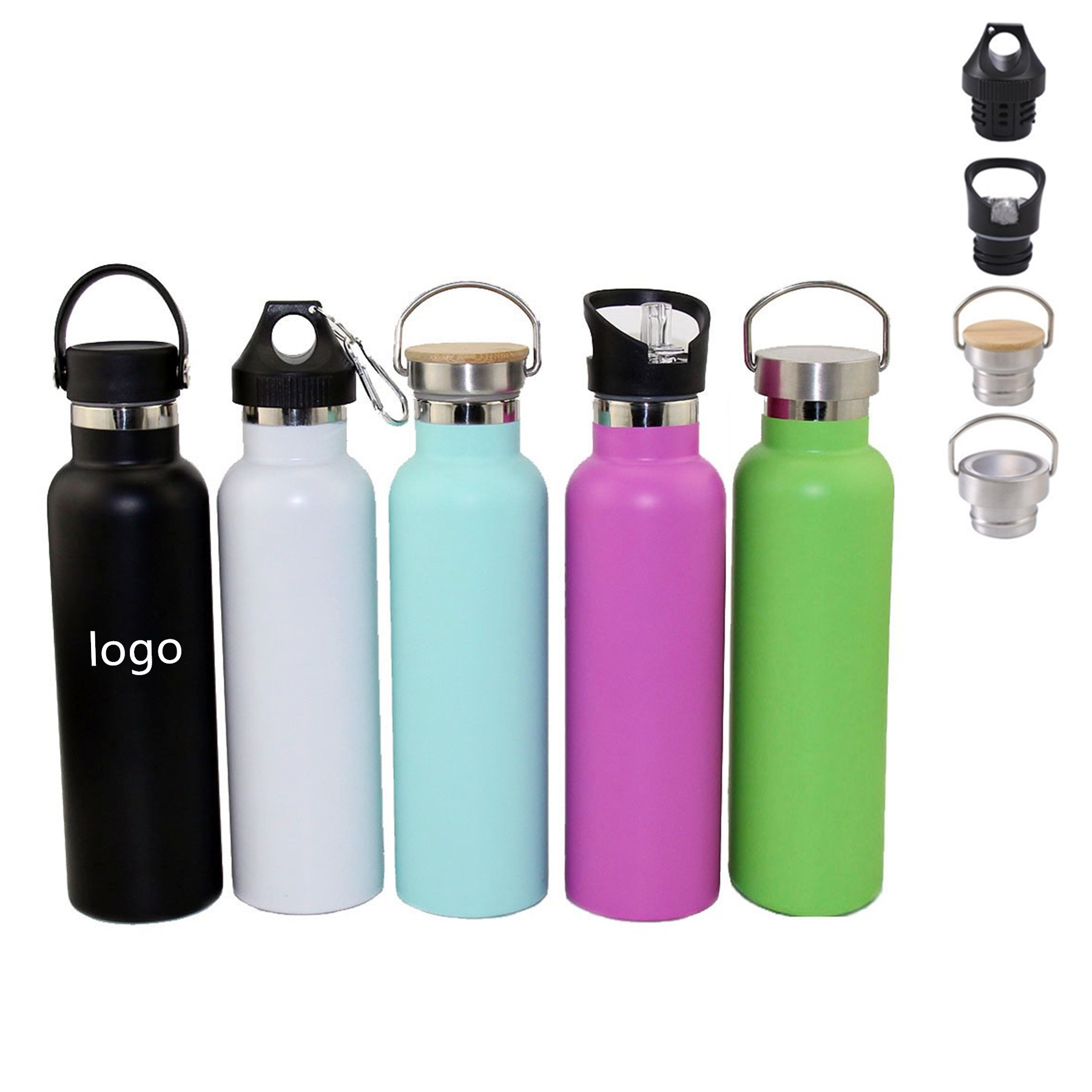 21oz Stainless Steel Insulated Vacuum Bottle 1