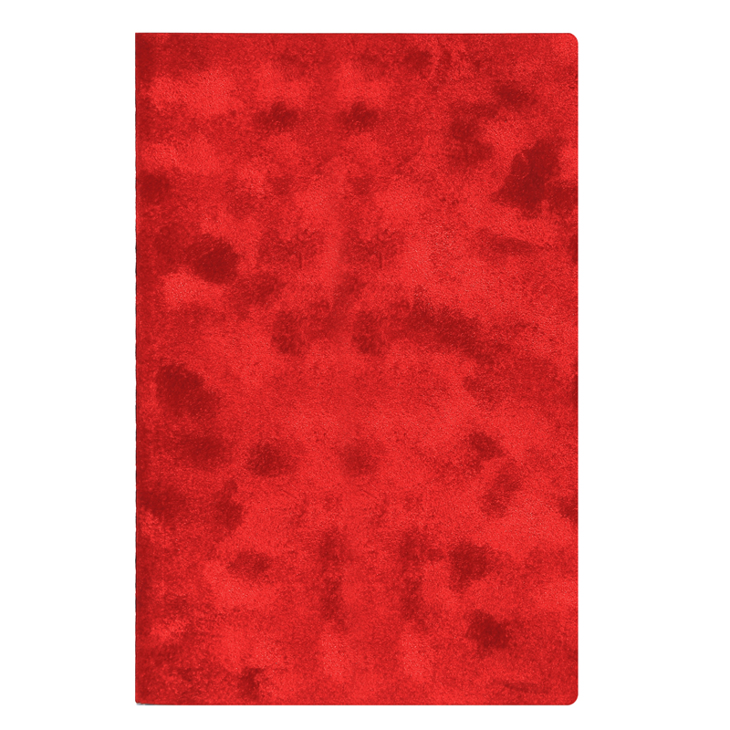 Inspire Stitched 5"W x 8"H 80 Pages TPU Suede Travel Journal (Red)