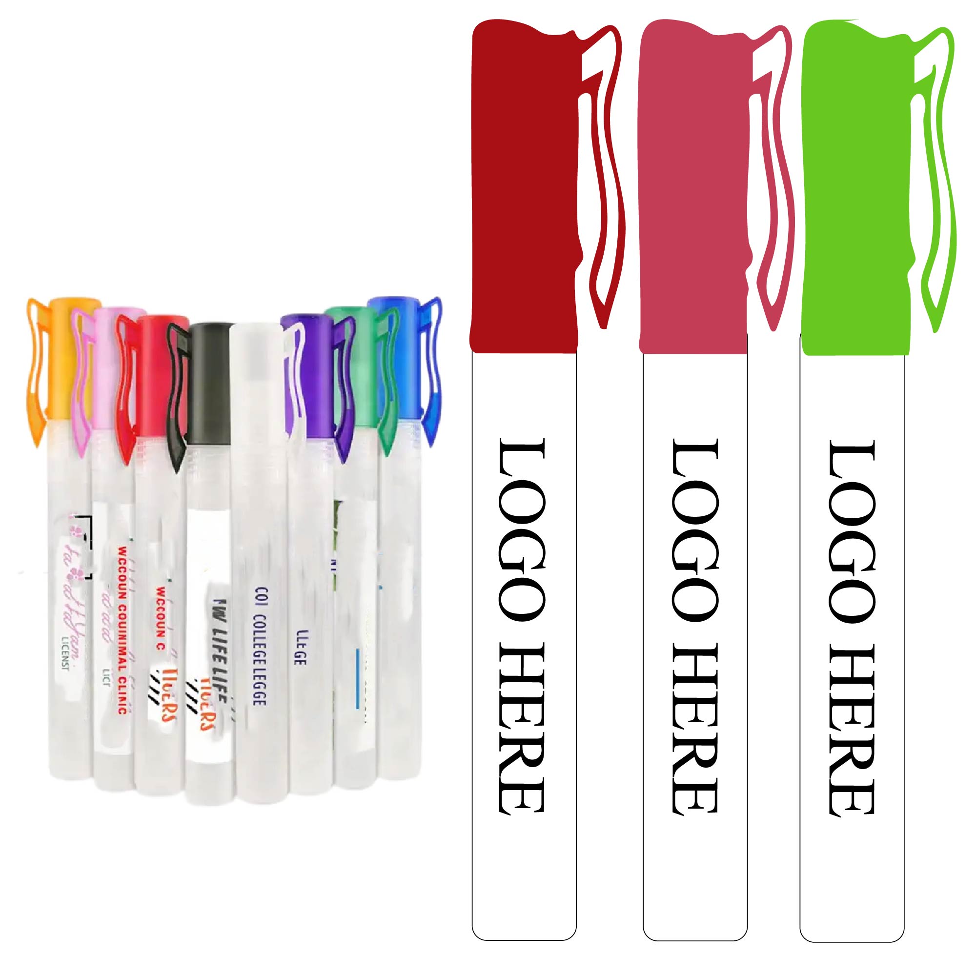 Hand Sanitizer Spray Pen with Carabiner 2