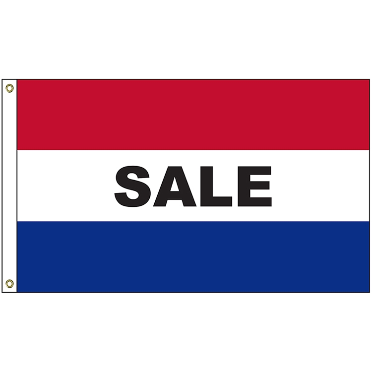 Sale 3' x 5' Message Flag with Heading and Grommets 2