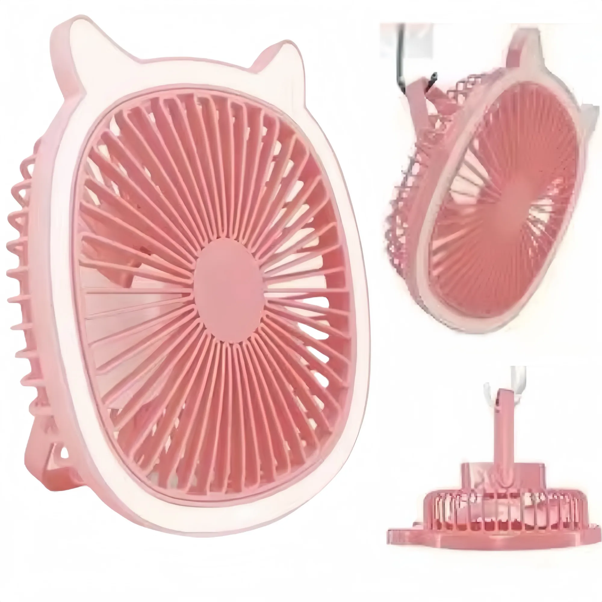 LED Light Multi-Functional Electric Fan 4