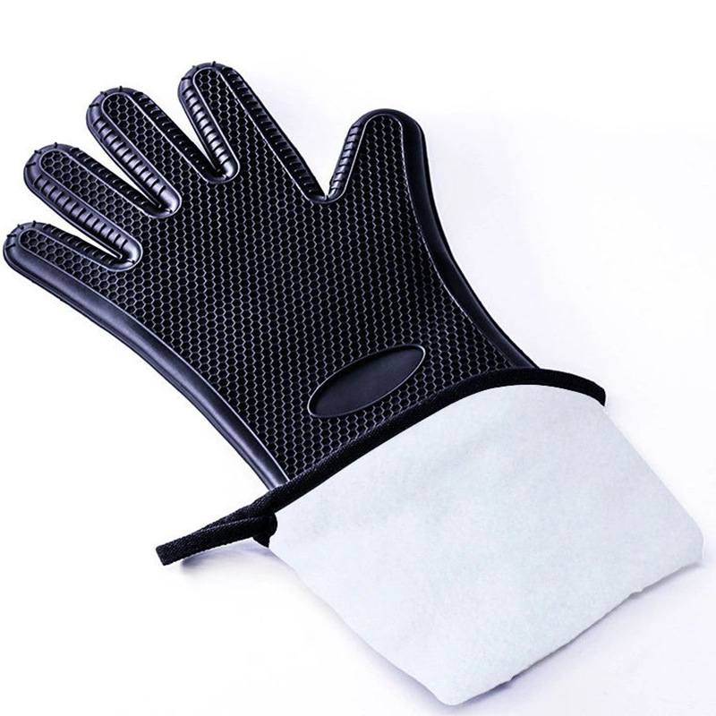 Silicone Oven Mitt Heat Resistant Glove 7