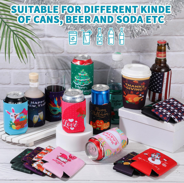 Iced Coffee, Cold Soda, Insulated Neoprene Cup Sleeve 5