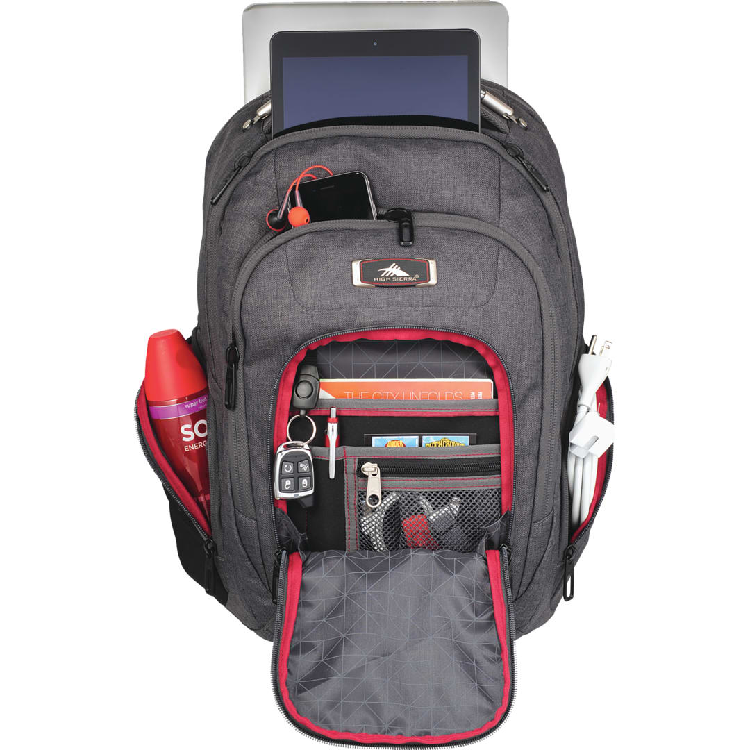 High Sierra 17" Computer UBT Deluxe Backpack 81
