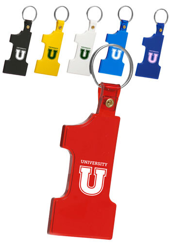 Number 1 Soft Keychains