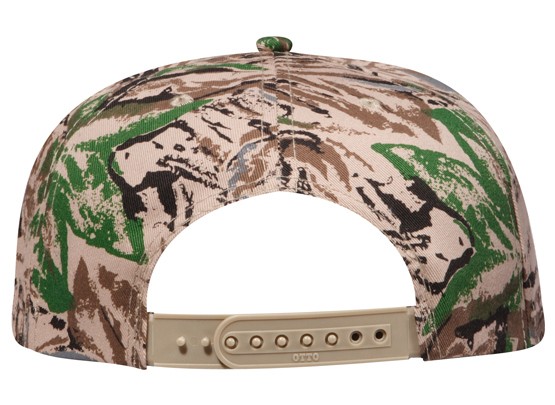 OTTO CAP® Camouflage 5 Panel Mid Profile Baseball Cap 5
