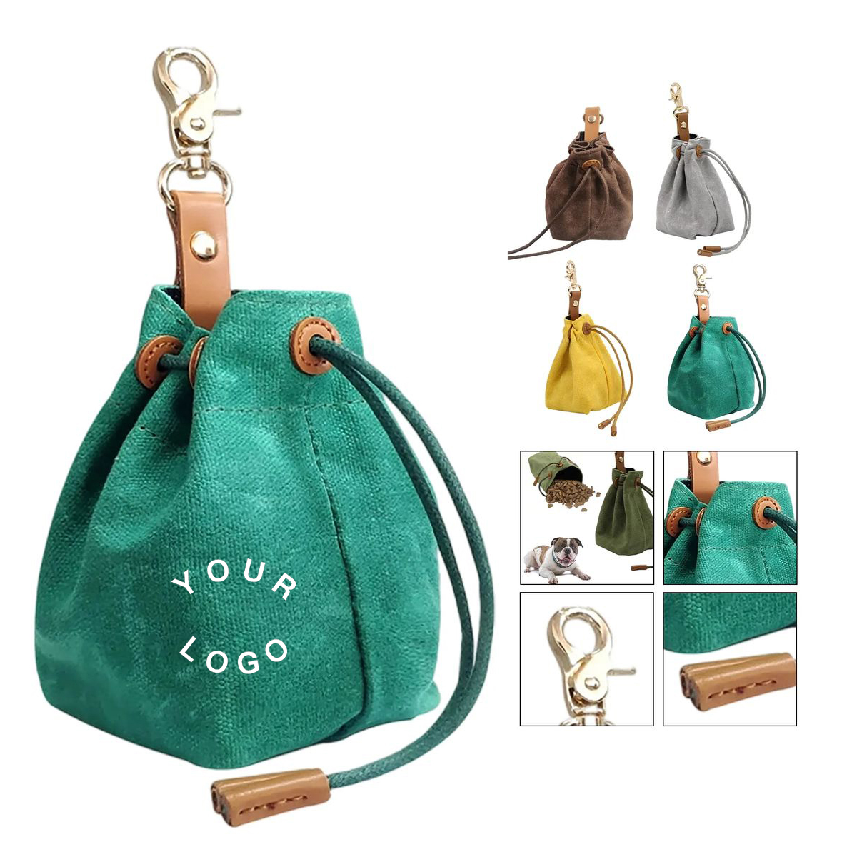Waterproof Pet Food Pouch for Training Use 4