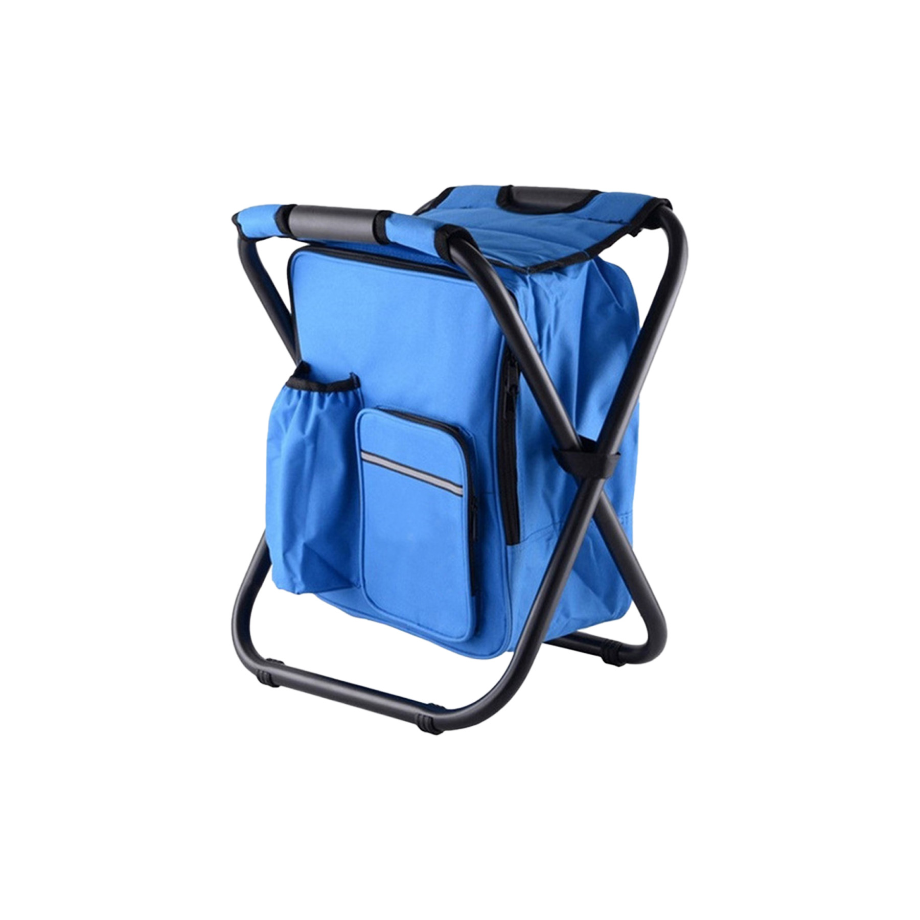 Oxford Backpack Stool Cooler Chair 7