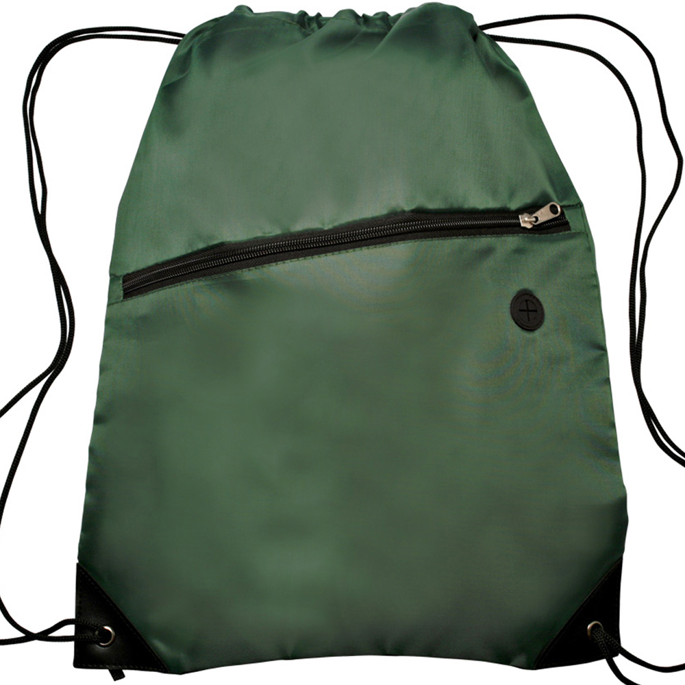Custom Drawstring Bags with Pocket 25