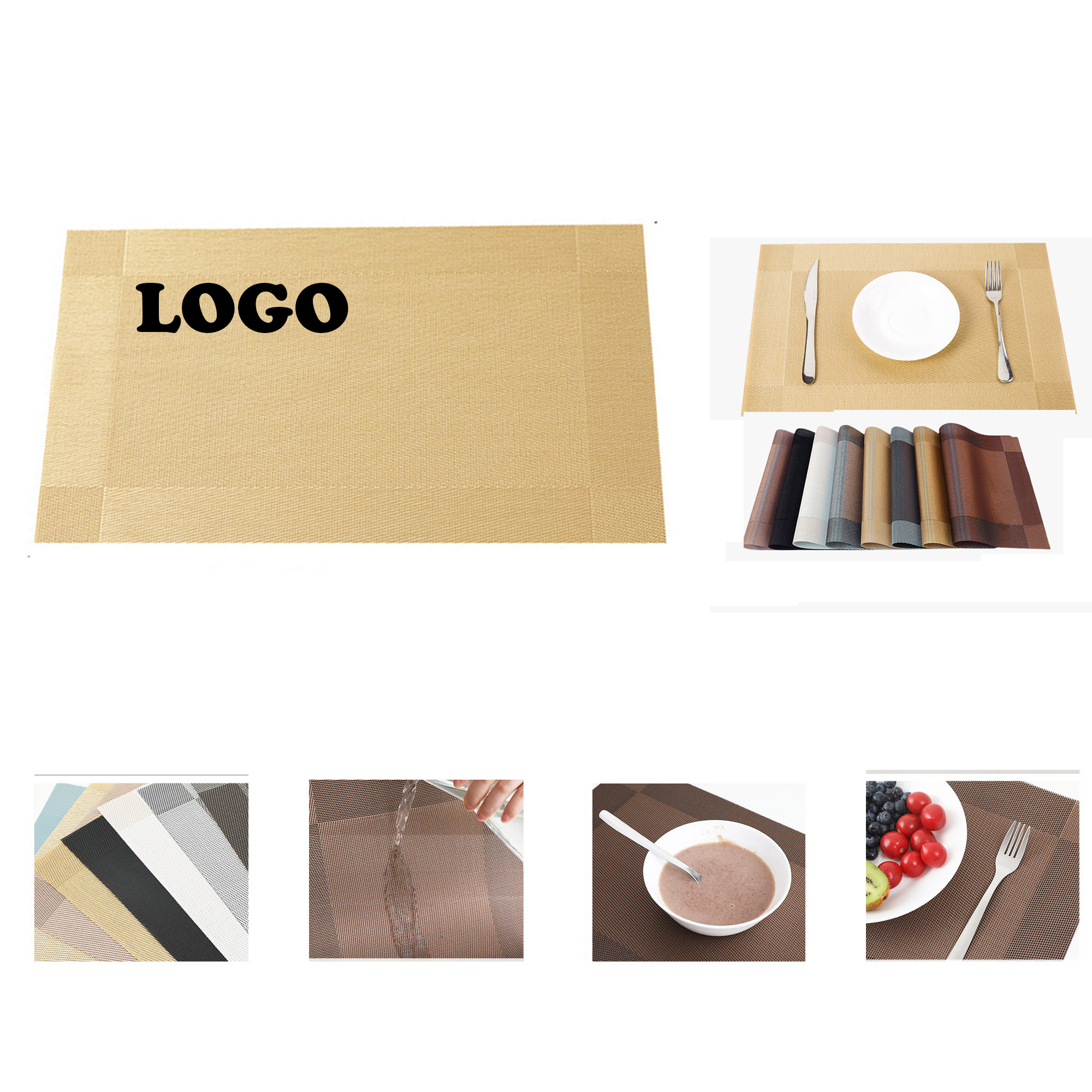 MOQ 5 pcs Restaurant Placemat 2