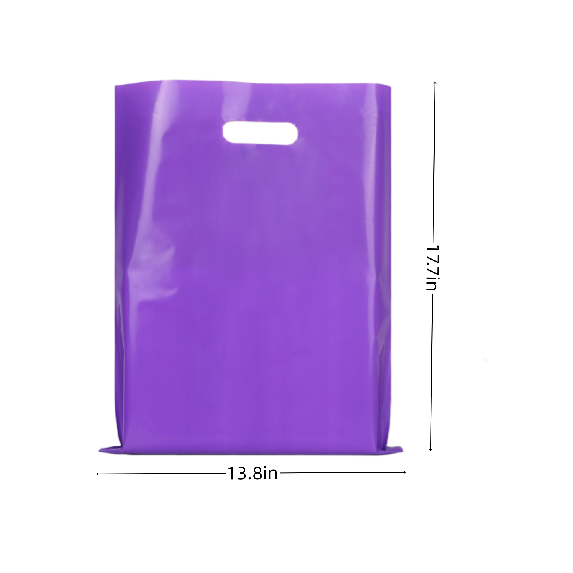 Plastic Four-Finger Tote Bag 2