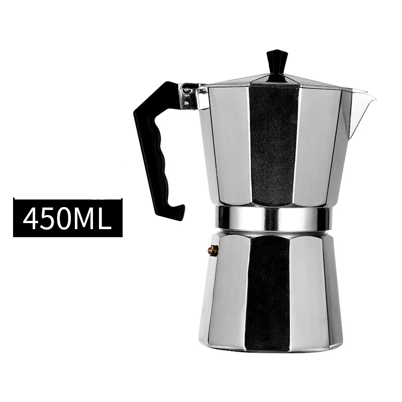 Iconic Stovetop Espresso Maker Moka Pot 9 Cups 4