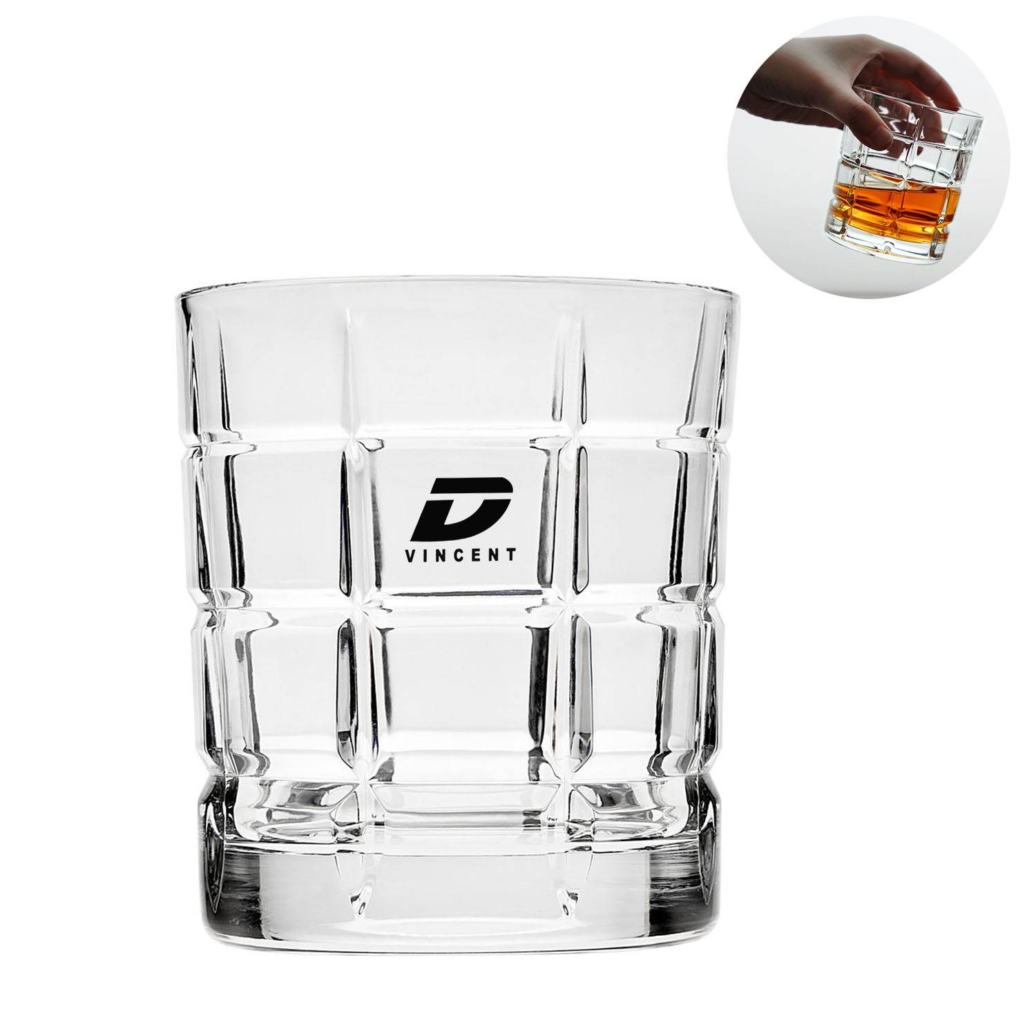 11oz Clear Lead-Free Crystal Glass Tasting Cup