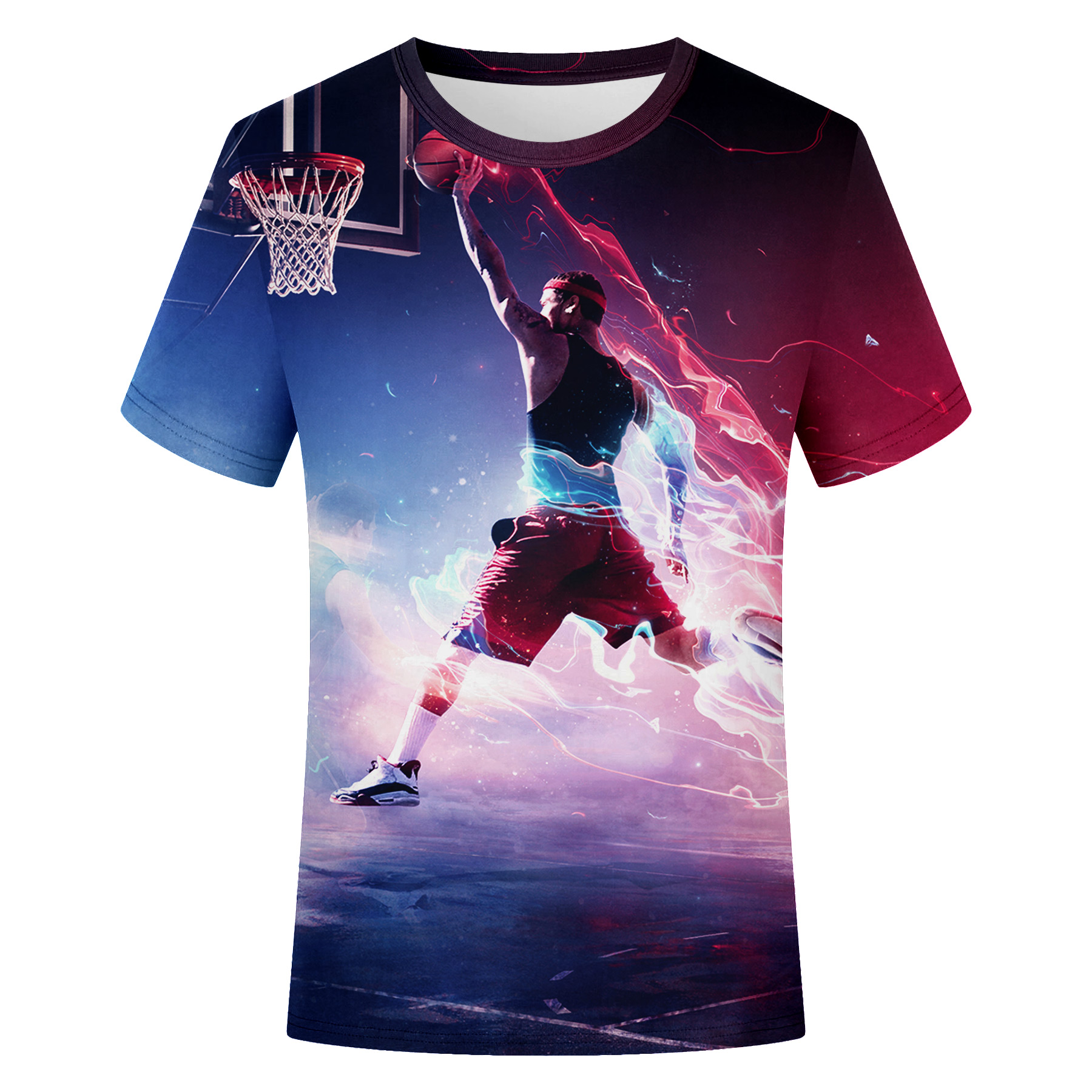 Custom Full Color 3D Printing T-Shirt 12