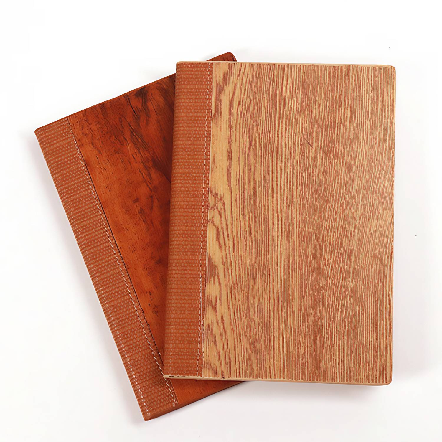 Eco-Friendly Cork Wood Grain Business Notebook 25