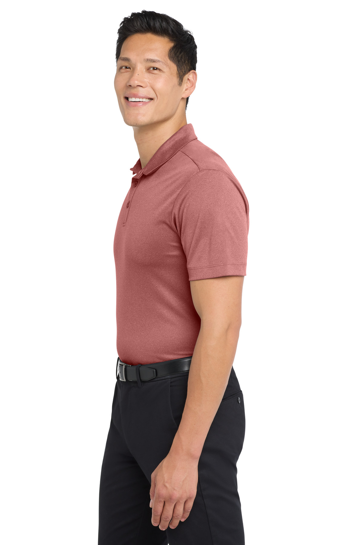Port Authority Heathered Silk Touch Performance Polo. K542 22