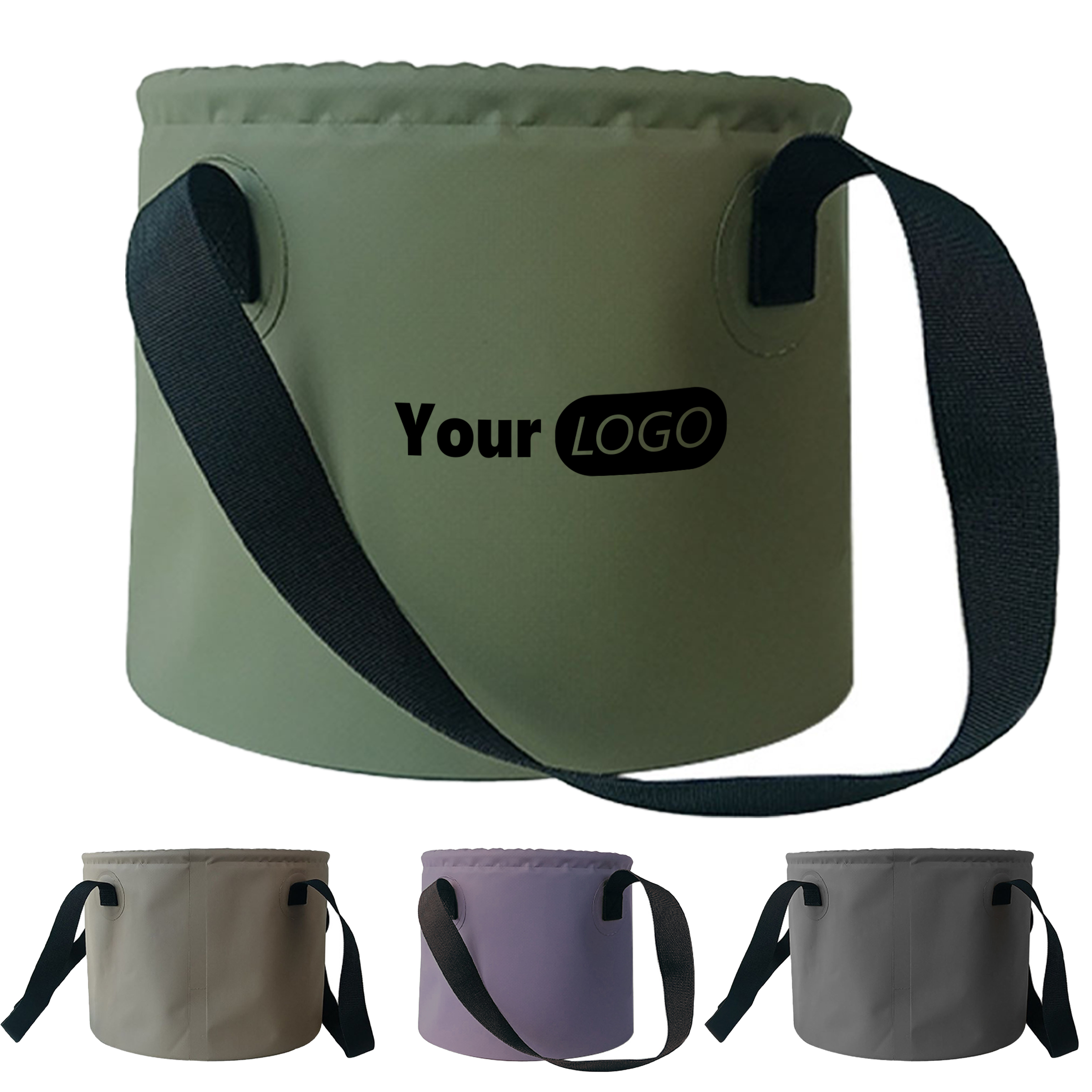 Pvc Camping Fishing Folding Bucket 1