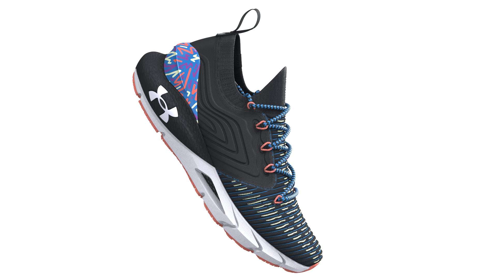 Men's UA HOVR Phantom 2 IntelliKnit Pop Running Shoes 2