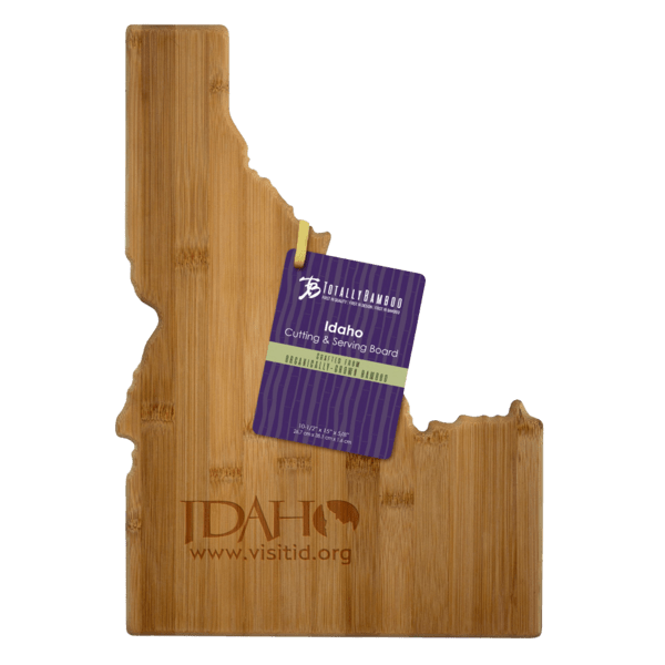 U.S. State Shaped Bamboo Cutting and Serving Boards 46