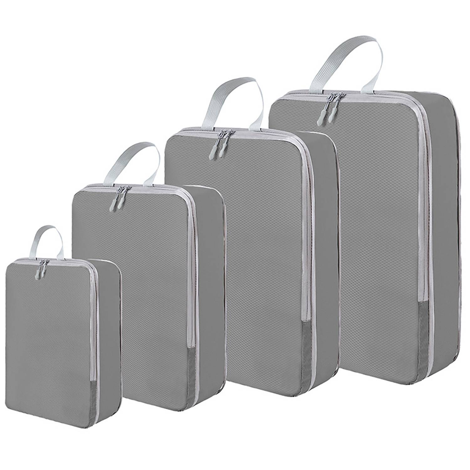 4-Piece Set of Packing Cubes Compression Bags 3