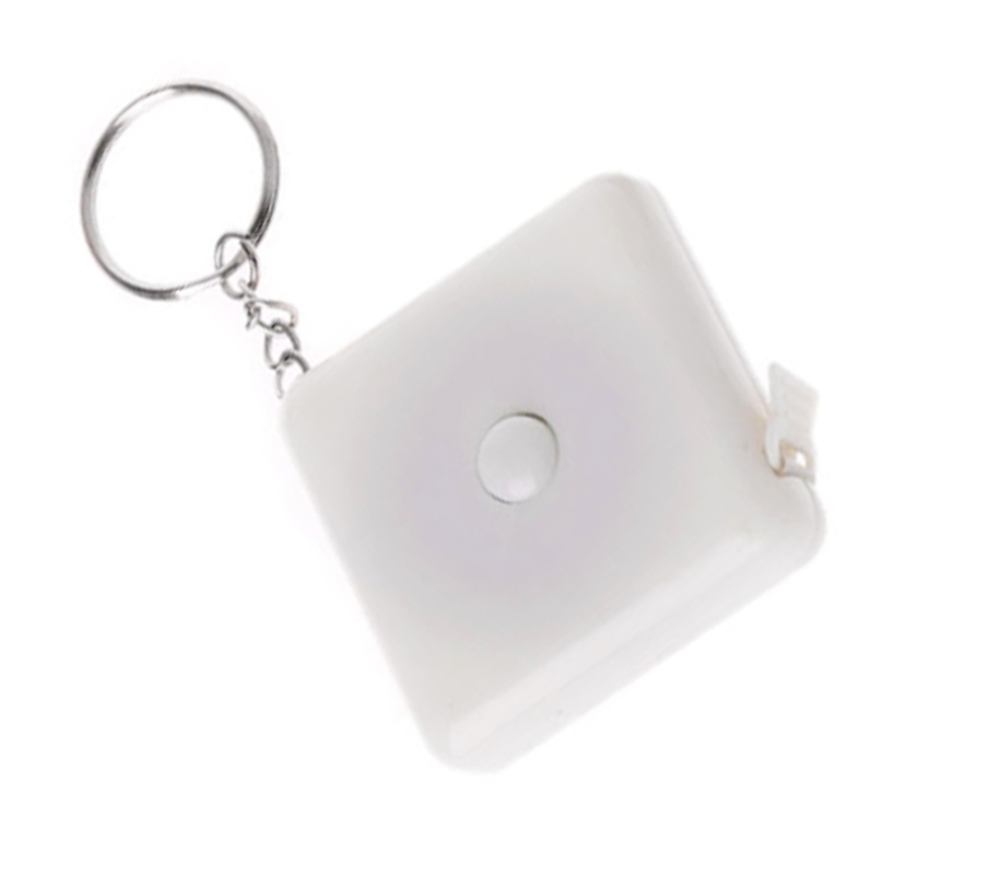 Square Tape Measure Keyring 3