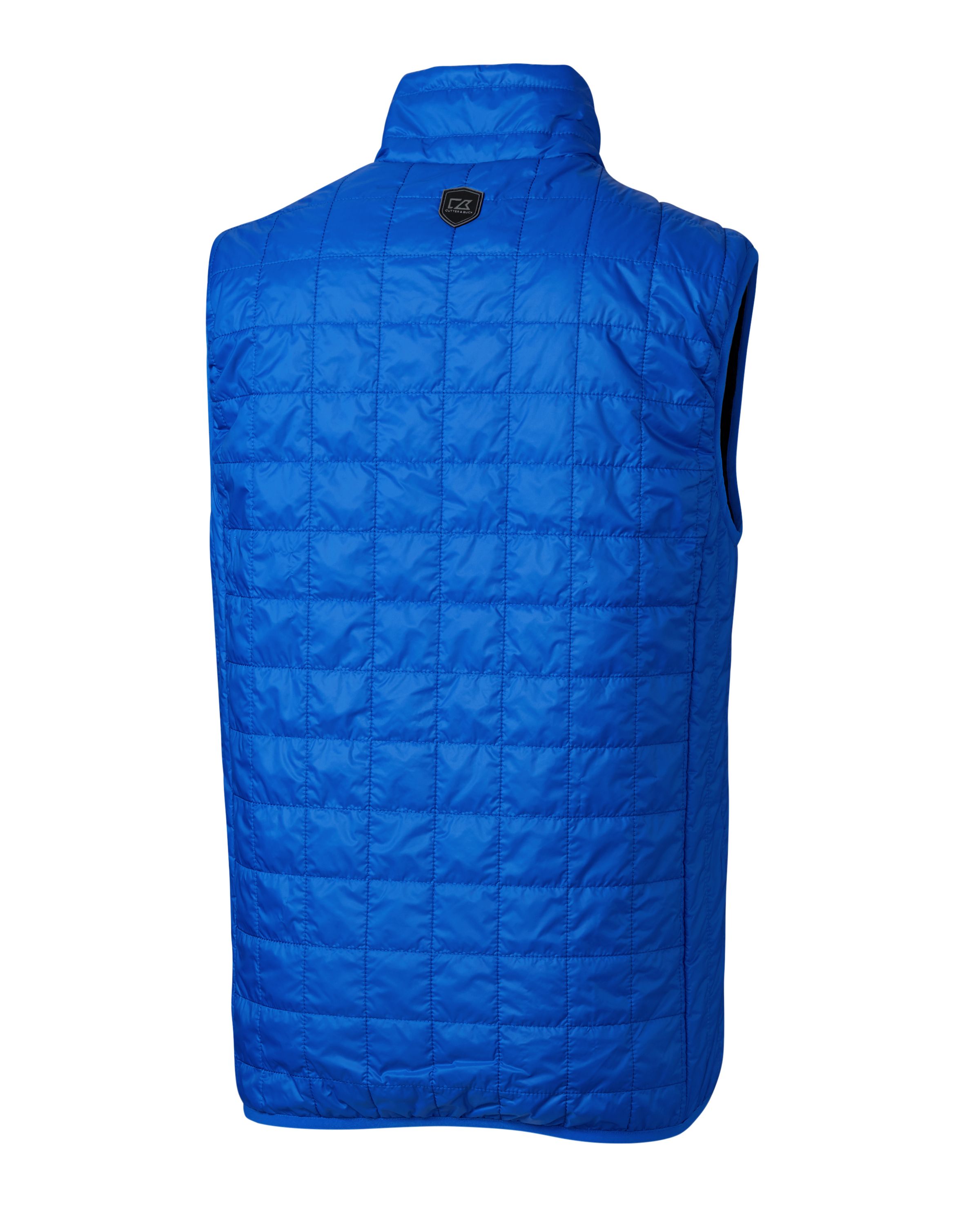 Cutter & Buck Rainier Recycled Insulated Puffer Mens Big & Tall Full Zip Vest Big & Tall 50