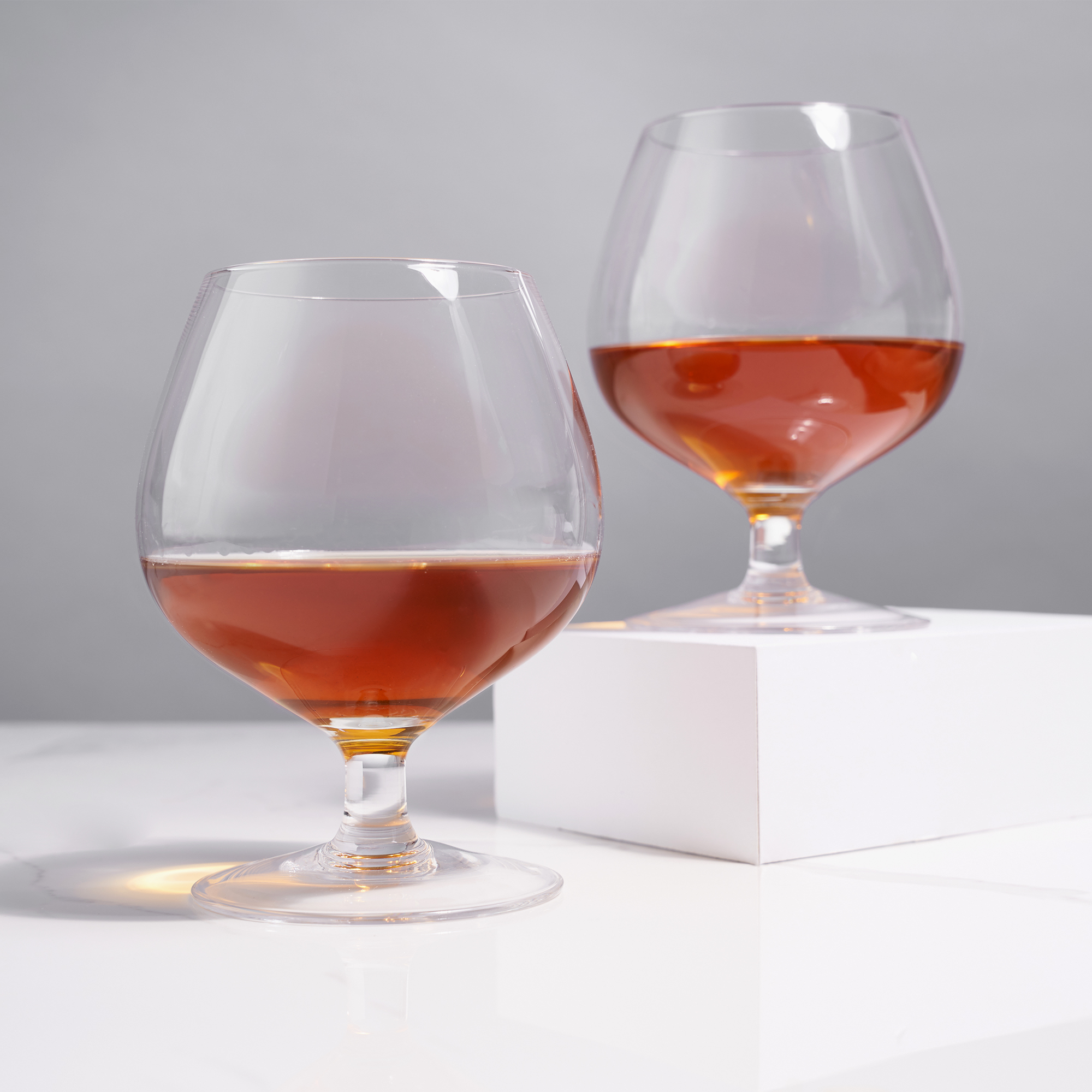 Viski® Crystal Wingback Brandy Glass, set of 2 8