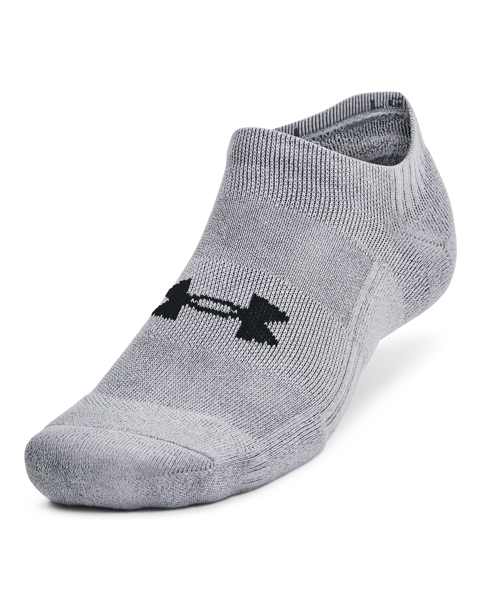 UA Training Cotton Unisex 3-Pack No Show Socks 3
