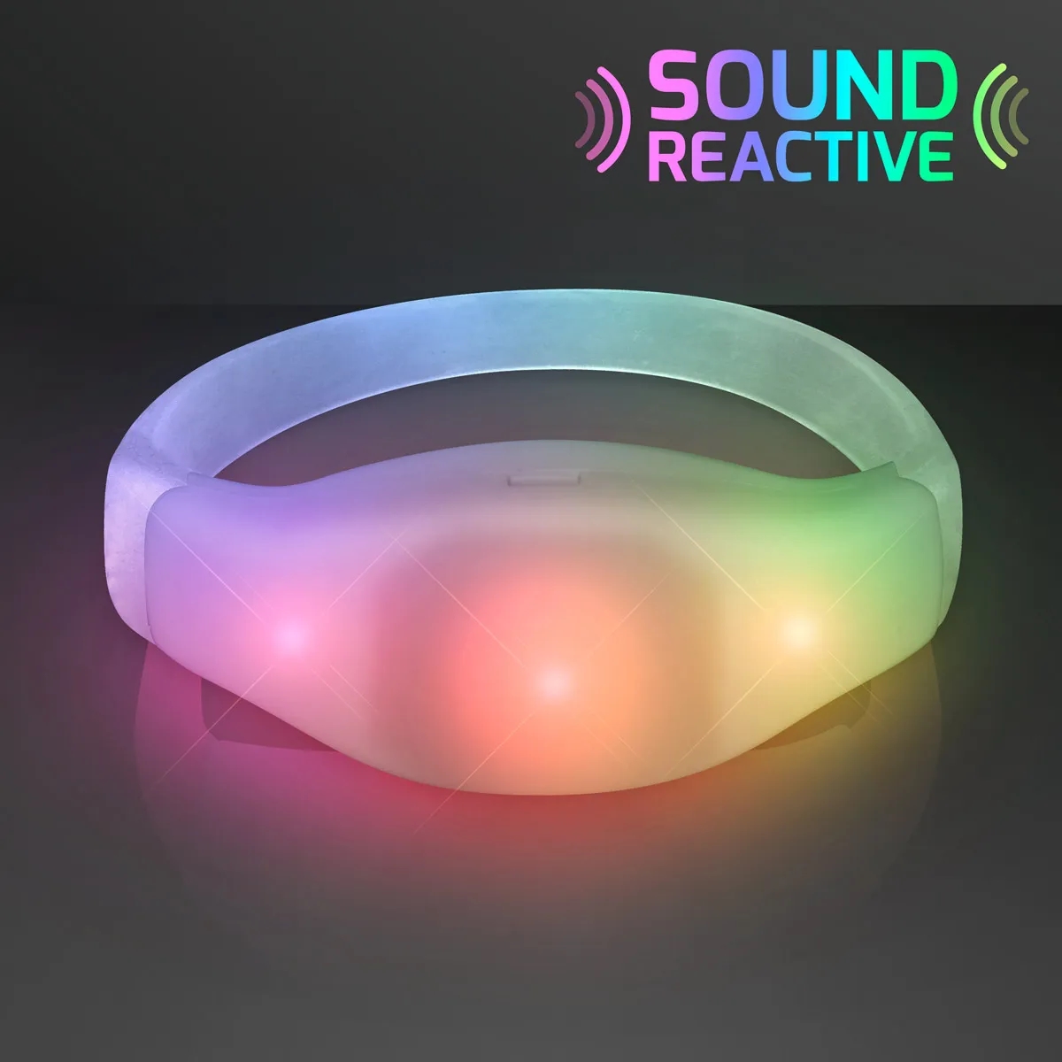 Sound Activated Light Up LED Flashing Bracelets 19