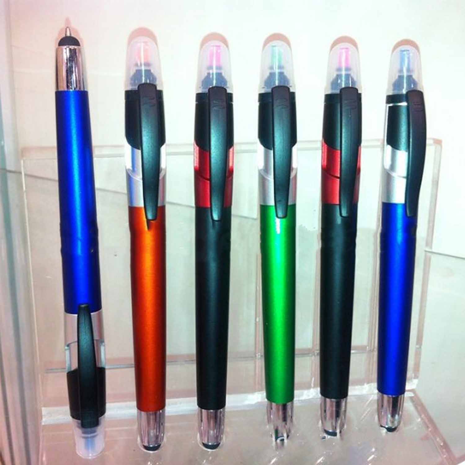 Multifunctional touch 2-in-1 highlighter ballpoint pen 4