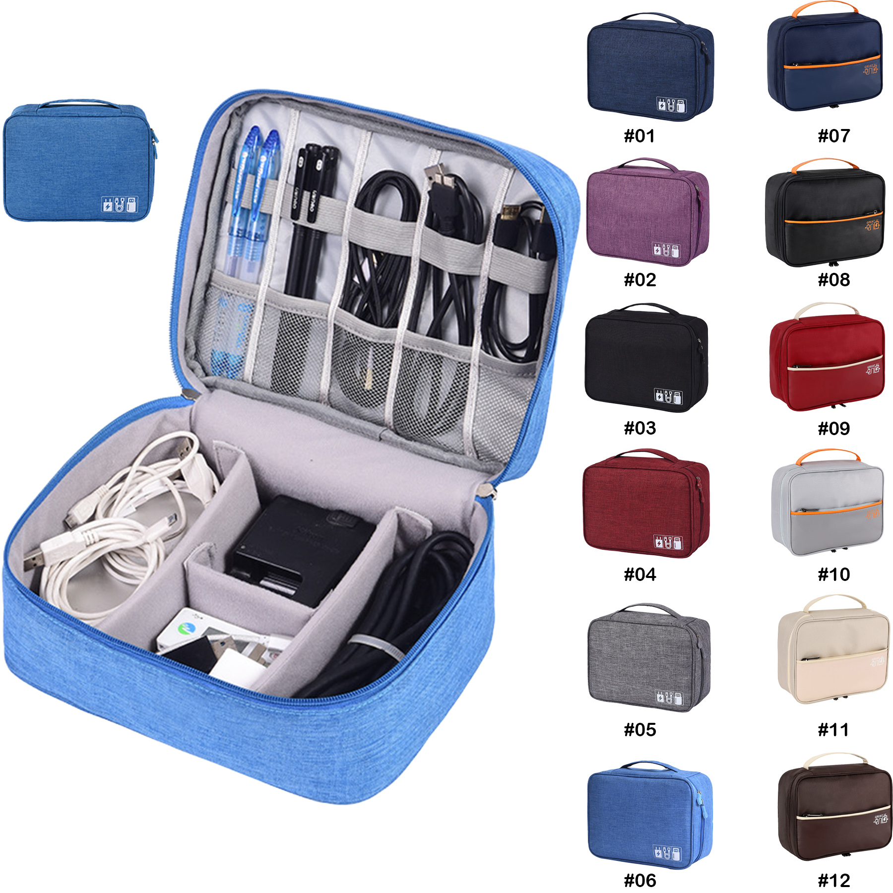 Electronics Accessories Organizer Bag