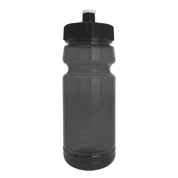 Cycle 24oz Recycled Transparent Bike Bottle w/Push-Pull Lid 6