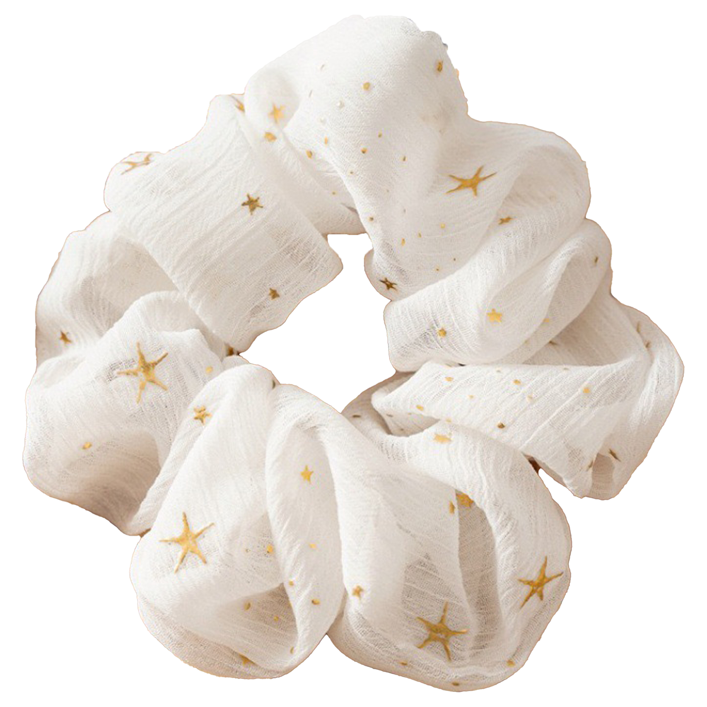 Polyester Gentle Decoration Hair Scrunchie 8