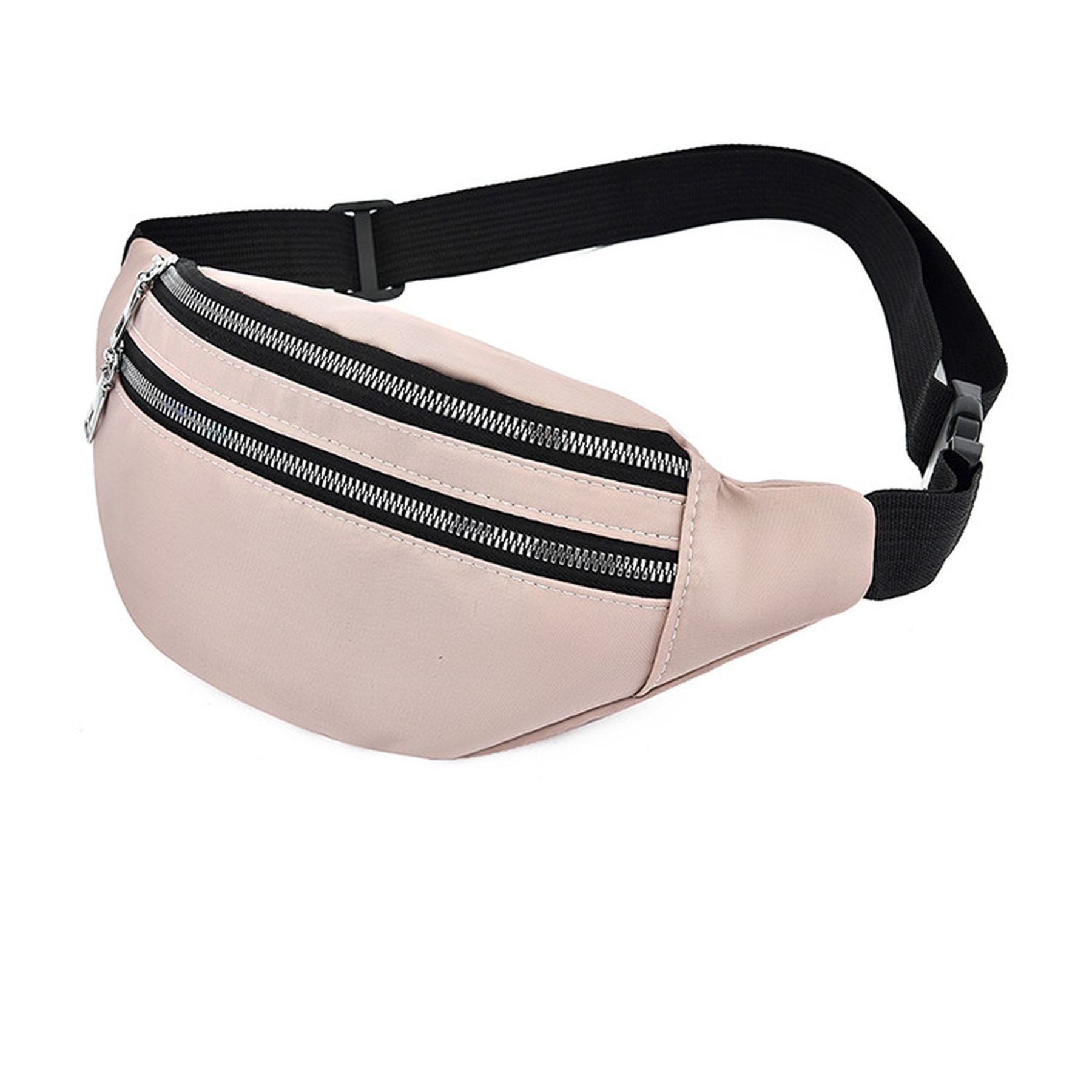 Sports Zipper Fanny Pack Travel Oxford Waist Bag 2