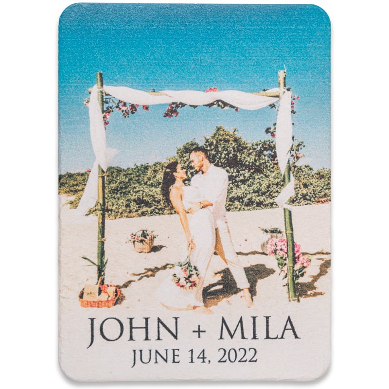 Pulpboard Coasters - 3 7/8" X 5 3/8" Rectangle 5