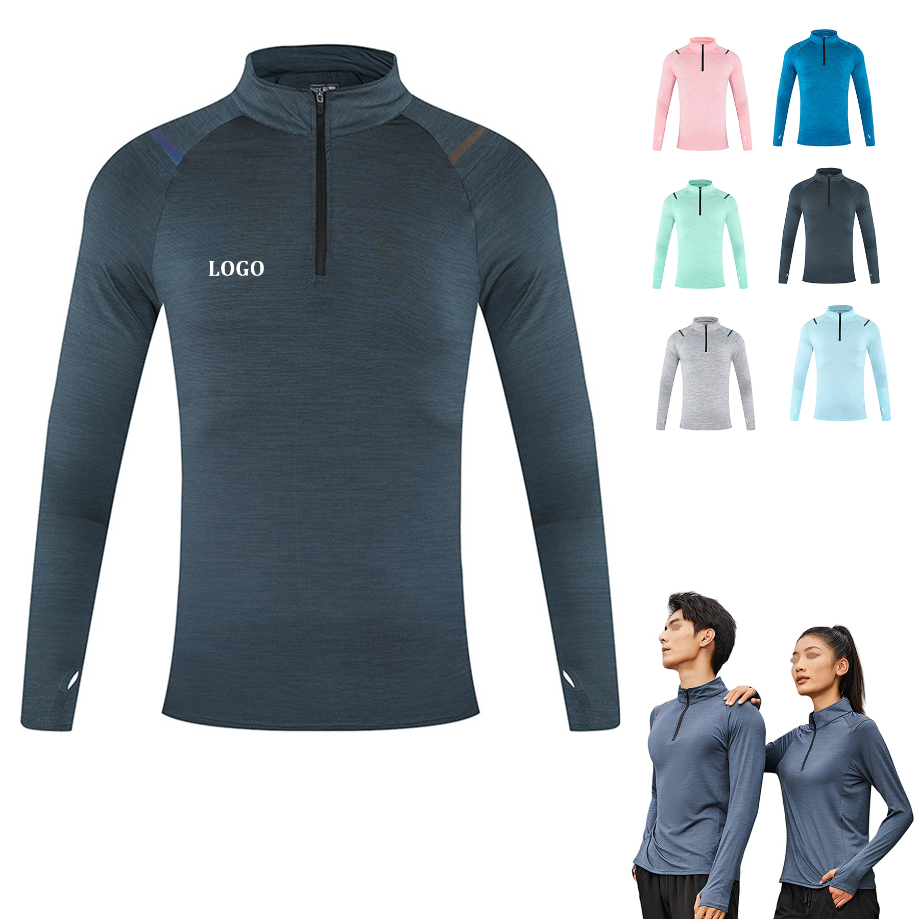 Unisex Long Sleeved Running Shirt 4