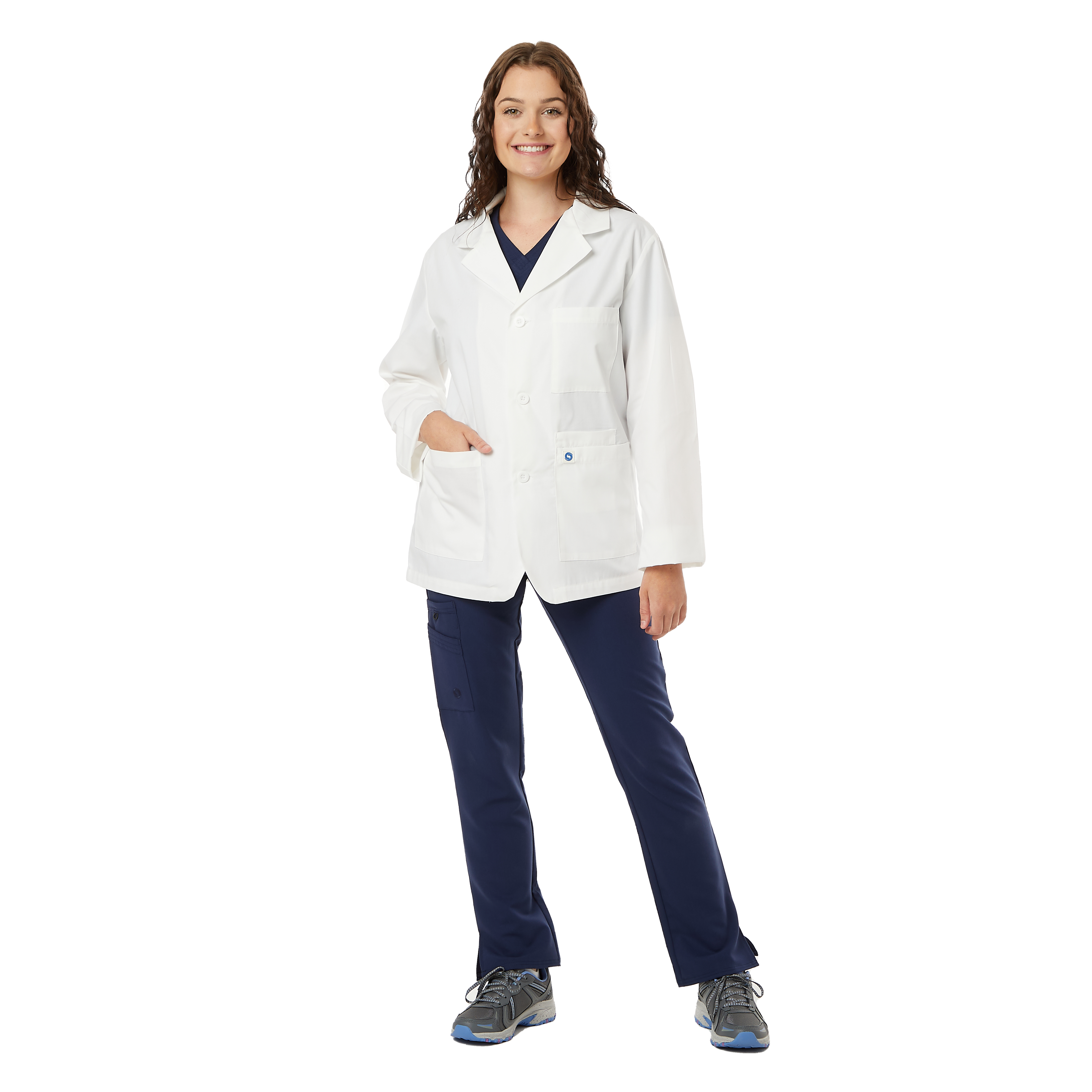 30" Antimicrobial Consultation Coat 12