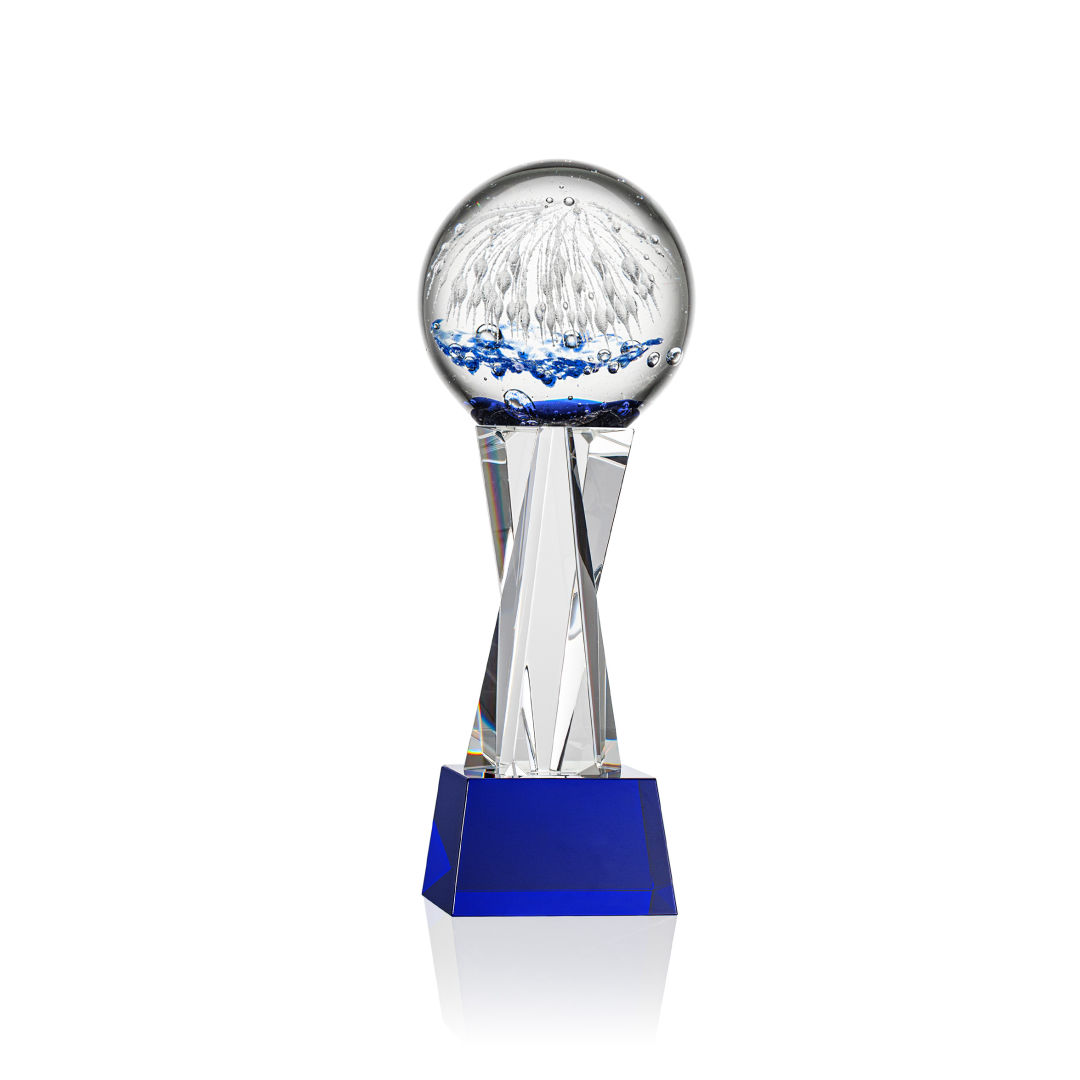 Starburst Award on Grafton Base - Blue 8