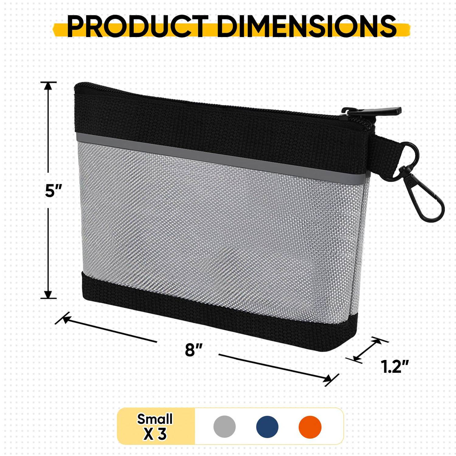 Portable Waterproof Oxford Tool Pouch with Zipper 6