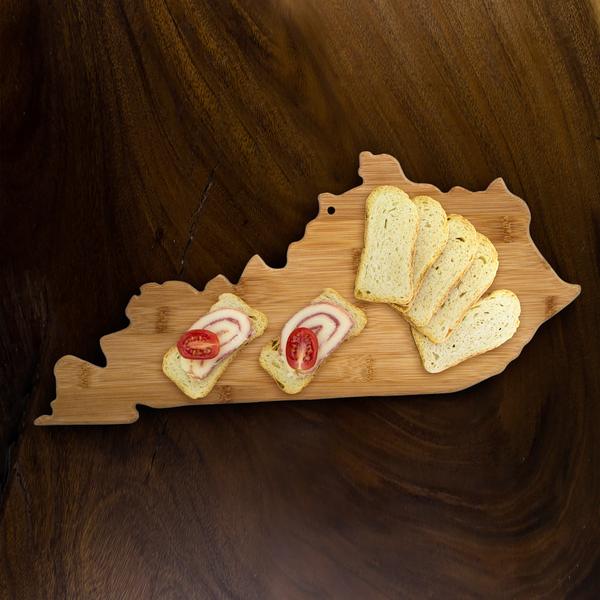 U.S. State Shaped Bamboo Cutting and Serving Boards 196