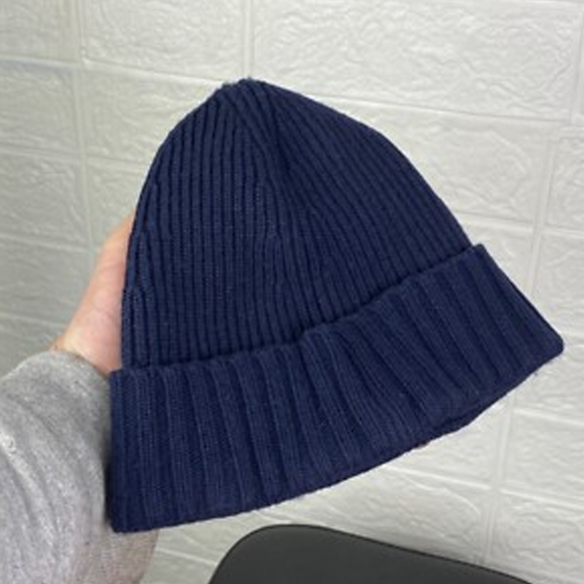 Warm Ribbed Knit Beanie Hat for Winter Comfort 1